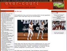Tablet Screenshot of ever-court.de